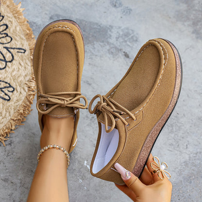 Casual Slip-On Moccasin Shoes – Arch Support & Stylish for Everyday Outings