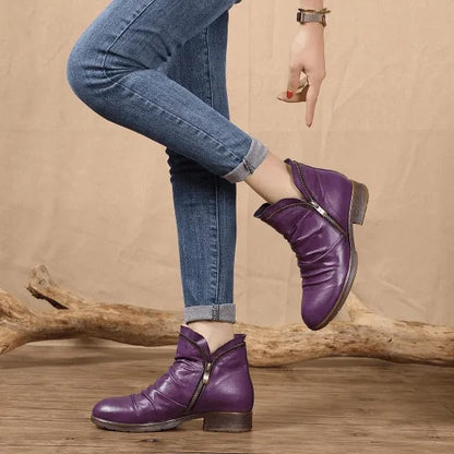 Orthopädische, gemütliche, farbenfrohe Winterstiefel mit Fußgewölbeunterstützung 