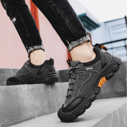 ⏰Limited Time Offer 70%🔥Men's Genuine Leather Comfort Orthopedic Walking Shoes Hiking Shoes