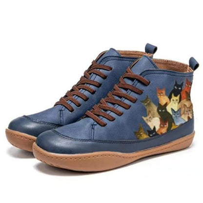 Women Handcrafted Vintage Comfort Boots