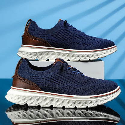 🌟New Upgrade🌟Men's Lightweight Shoes – Breathable Casual Walking Sneakers, Comfortable Mesh Dress Shoes