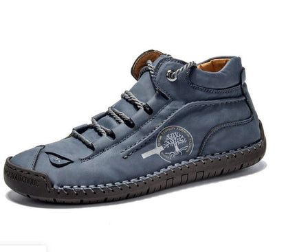 🔥Best - Selling Style🔥 Men’s Hand - Stitched Non - Slip Casual Leather Boots | Stylish & Casual