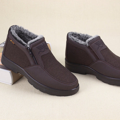 Men's Everyday Warm Orthopedic Waterproof And Non-Slip Slip-On Shoes