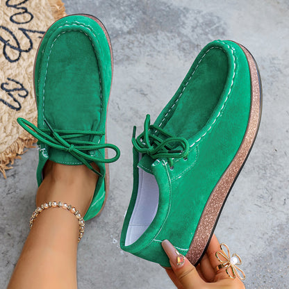 Casual Slip-On Moccasin Shoes – Arch Support & Stylish for Everyday Outings