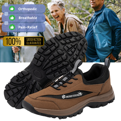 (👨‍⚕️Medical Certification®️) Men's Comfortable Orthopedic Shoes Waterproof Hiking Shoes Sneakers [Effect: Relieves Foot Pain]