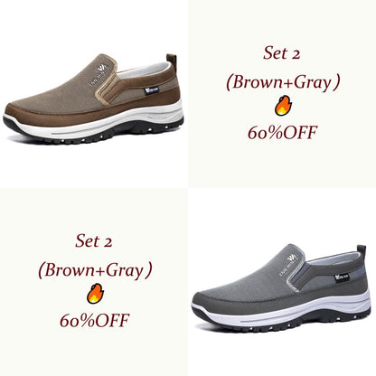 🔥New Arrivals Sale: 70% OFF💥 Men's Arch Support & Breathable and Light & Slip-On Soft-Soled, Comfortable, Orthopedic Walking Shoes