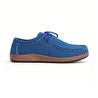 Casual Slip-On Moccasin Shoes – Arch Support & Stylish for Everyday Outings