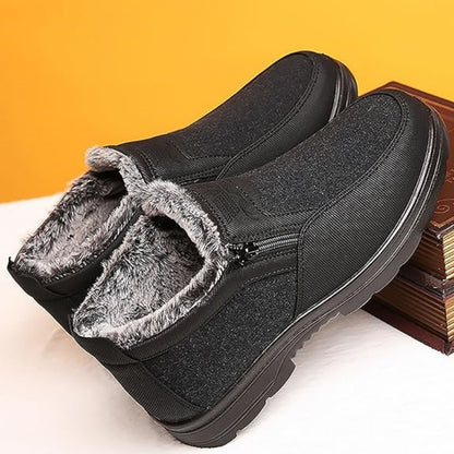 Men's Everyday Warm Orthopedic Waterproof And Non-Slip Slip-On Shoes
