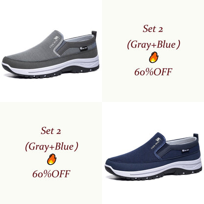 🔥New Arrivals Sale: 70% OFF💥 Men's Arch Support & Breathable and Light & Slip-On Soft-Soled, Comfortable, Orthopedic Walking Shoes