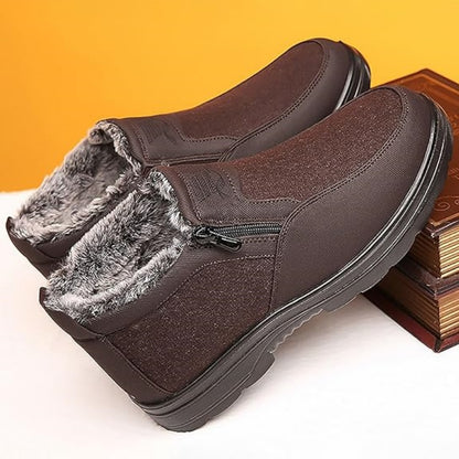 Men's Everyday Warm Orthopedic Waterproof And Non-Slip Slip-On Shoes