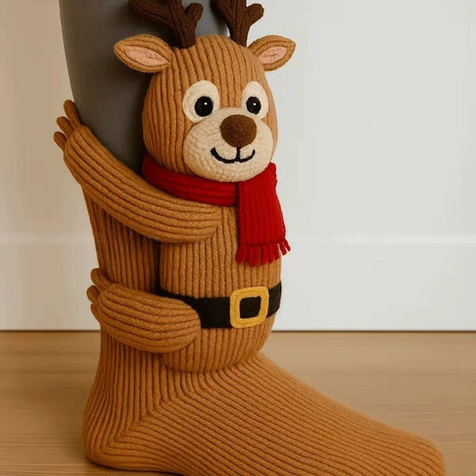 CozyReindeer– Snuggly Socks