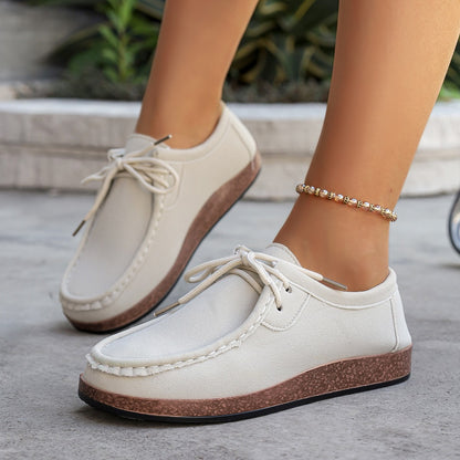 Casual Slip-On Moccasin Shoes – Arch Support & Stylish for Everyday Outings