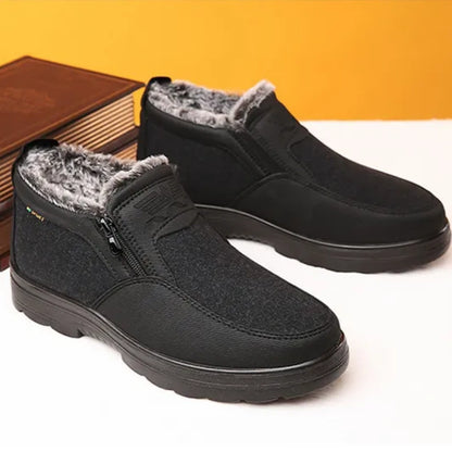 Men's Everyday Warm Orthopedic Waterproof And Non-Slip Slip-On Shoes