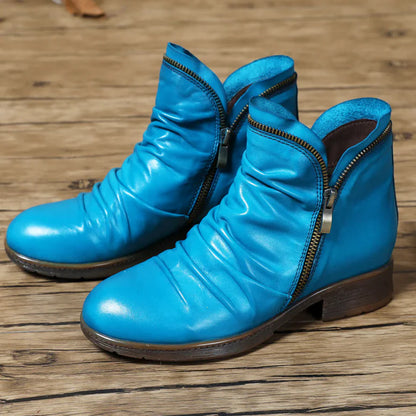 Orthopädische, gemütliche, farbenfrohe Winterstiefel mit Fußgewölbeunterstützung 