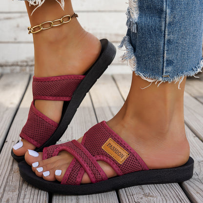 Womens Summer Flat Orthopedic Sandals  Flip Flop With Arch Support