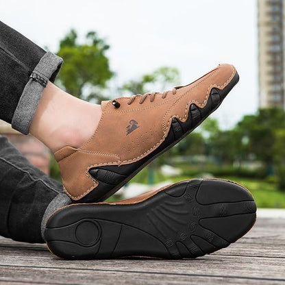 ⏰Promotion 60% OFF-2025 hot sale men's orthopedic shoes comfortable genuine leather walking shoes