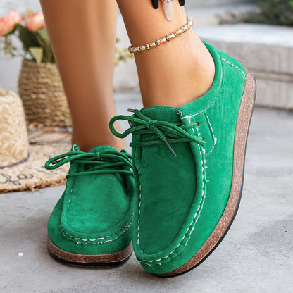 Casual Slip-On Moccasin Shoes – Arch Support & Stylish for Everyday Outings