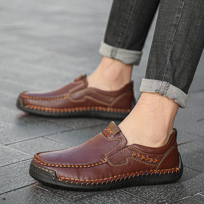 🔥 Letzter Tag 60 % RABATT ⏱️ Neuankömmlingsaktion ⏱️ ComfortStep Slip-On-Loafer aus echtem Kalbsleder für Herren 