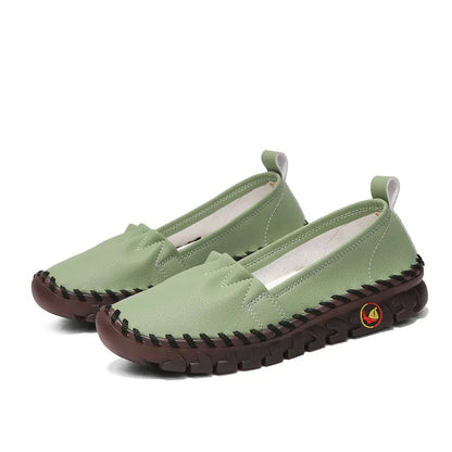 🔥Bestseller – Nur noch heute: 60 % Rabatt!🔥Handgenähte Uniqcomfy Damen-Lederschuhe mit breiter Zehenbox für höchsten Tragekomfort. 