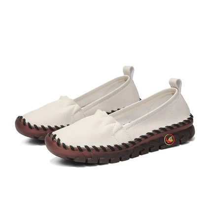 🔥Bestseller – Nur noch heute: 60 % Rabatt!🔥Handgenähte Uniqcomfy Damen-Lederschuhe mit breiter Zehenbox für höchsten Tragekomfort. 
