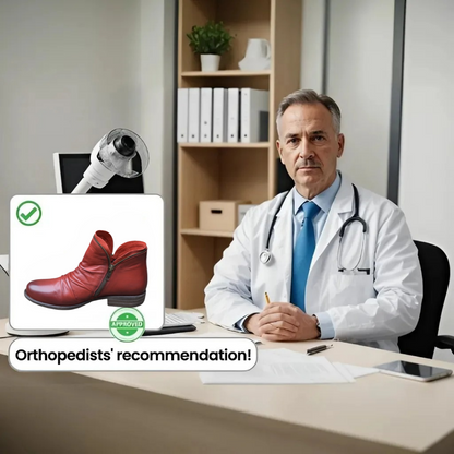 Orthopädische, gemütliche, farbenfrohe Winterstiefel mit Fußgewölbeunterstützung 