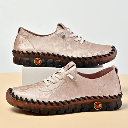 🔥Best Seller-Last Day Sale 60% OFF🔥Women's Hand-Stitched Uniqcomfy Wide Toe Box Leather Shoes