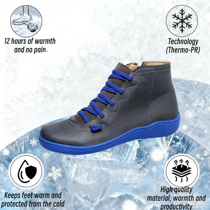 🔥Letzter-Tag-Aktion: 50 % Rabatt🔥 – Bequeme, handgefertigte Lederstiefel mit Fußstütze für Damen 