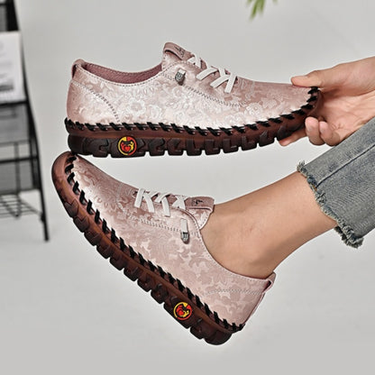 🔥Best Seller-Last Day Sale 60% OFF🔥Women's Hand-Stitched Uniqcomfy Wide Toe Box Leather Shoes