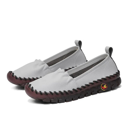 🔥Bestseller – Nur noch heute: 60 % Rabatt!🔥Handgenähte Uniqcomfy Damen-Lederschuhe mit breiter Zehenbox für höchsten Tragekomfort. 