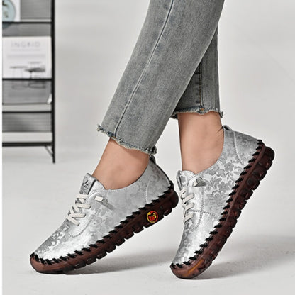 🔥Best Seller-Last Day Sale 60% OFF🔥Women's Hand-Stitched Uniqcomfy Wide Toe Box Leather Shoes