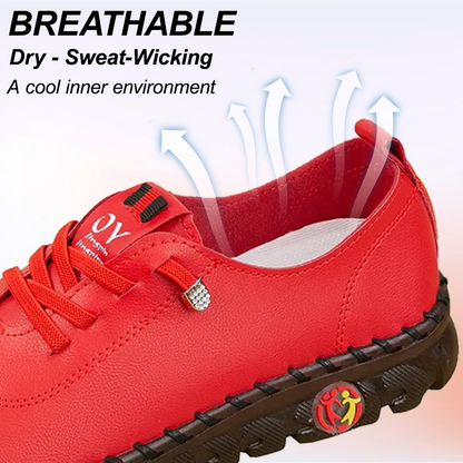 🔥Best Seller-Last Day Sale 60% OFF🔥Women's Hand-Stitched Uniqcomfy Wide Toe Box Leather Shoes