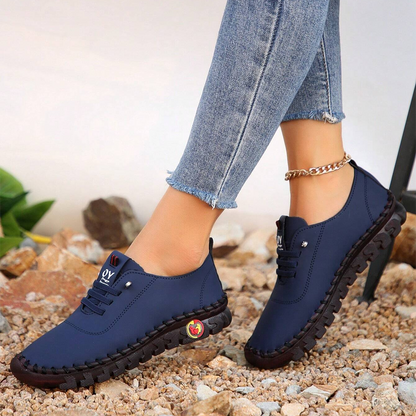 🔥Best Seller-Last Day Sale 60% OFF🔥Women's Hand-Stitched Uniqcomfy Wide Toe Box Leather Shoes