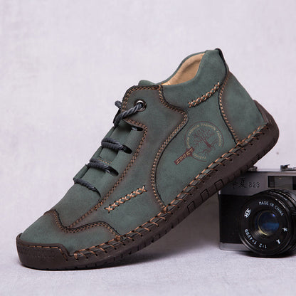 ⏰ Limited Time Deal – 70% Off! Men's & Women’s Vintage Hand-Stitched Comfortable & Soft Leather Shoes