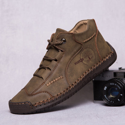 ⏰ Limited Time Deal – 70% Off! Men's & Women’s Vintage Hand-Stitched Comfortable & Soft Leather Shoes