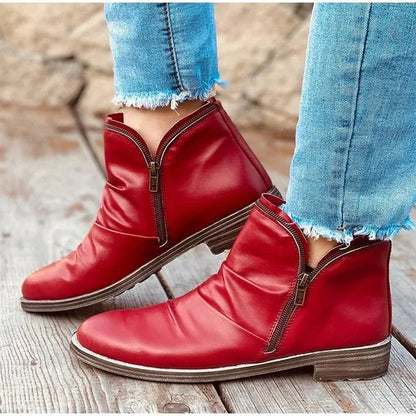 Orthopädische, gemütliche, farbenfrohe Winterstiefel mit Fußgewölbeunterstützung 