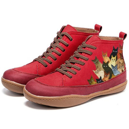 Women Handcrafted Vintage Comfort Boots