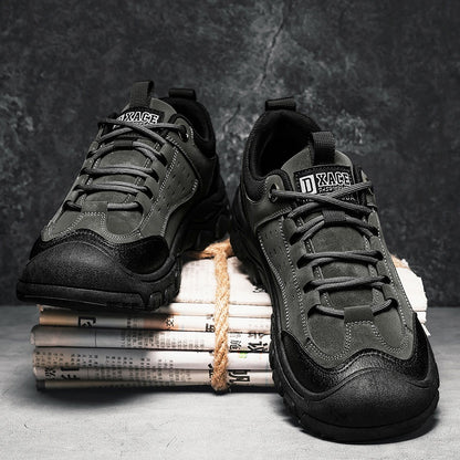 ⏰Limited Time Offer 70%🔥Men's Genuine Leather Comfort Orthopedic Walking Shoes Hiking Shoes