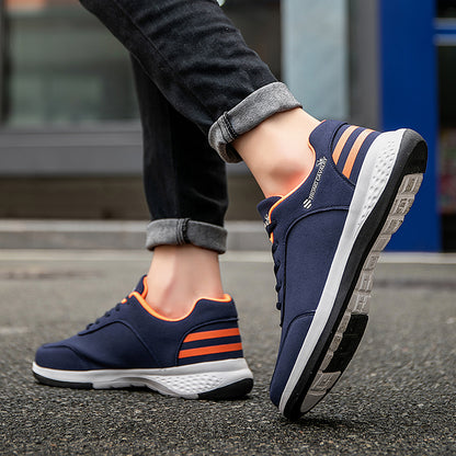 Men's Lightweight Orthopedic Support Sneakers Shockproof Waterproof Breathable Non-Slip Walking Shoes