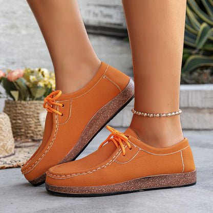Casual Slip-On Moccasin Shoes – Arch Support & Stylish for Everyday Outings