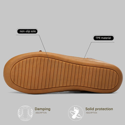 🔥Letzter-Tag-Aktion: 50 % Rabatt🔥 – Bequeme, handgefertigte Lederstiefel mit Fußstütze für Damen 