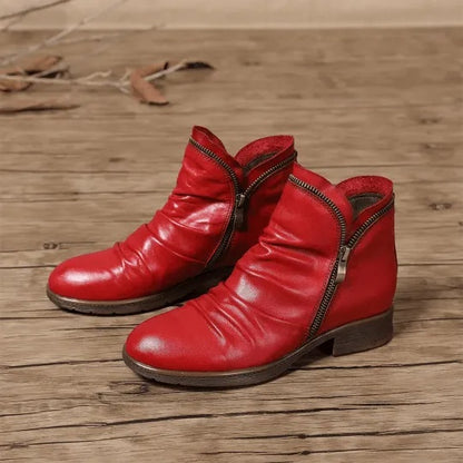 Orthopädische, gemütliche, farbenfrohe Winterstiefel mit Fußgewölbeunterstützung 