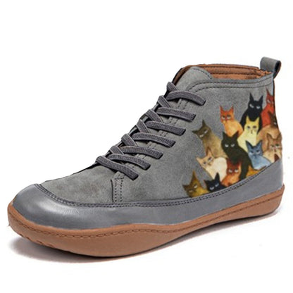 Women Handcrafted Vintage Comfort Boots