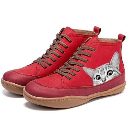 Women Handcrafted Vintage Comfort Boots
