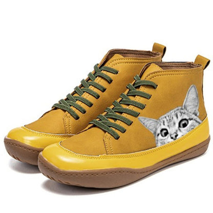 Women Handcrafted Vintage Comfort Boots