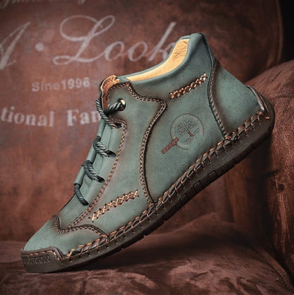 ⏰ Limited Time Deal – 70% Off! Men's & Women’s Vintage Hand-Stitched Comfortable & Soft Leather Shoes