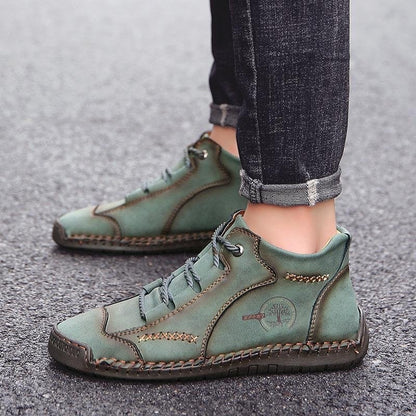 ⏰ Limited Time Deal – 70% Off! Men's & Women’s Vintage Hand-Stitched Comfortable & Soft Leather Shoes